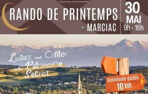Randonnée de Printemps à Marciac le 30 mai