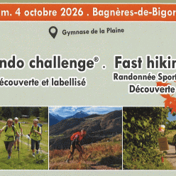 Les Rencontres sportive de la FFRandonnée 65 :  Rando challenge  Dimanche 4 octobre